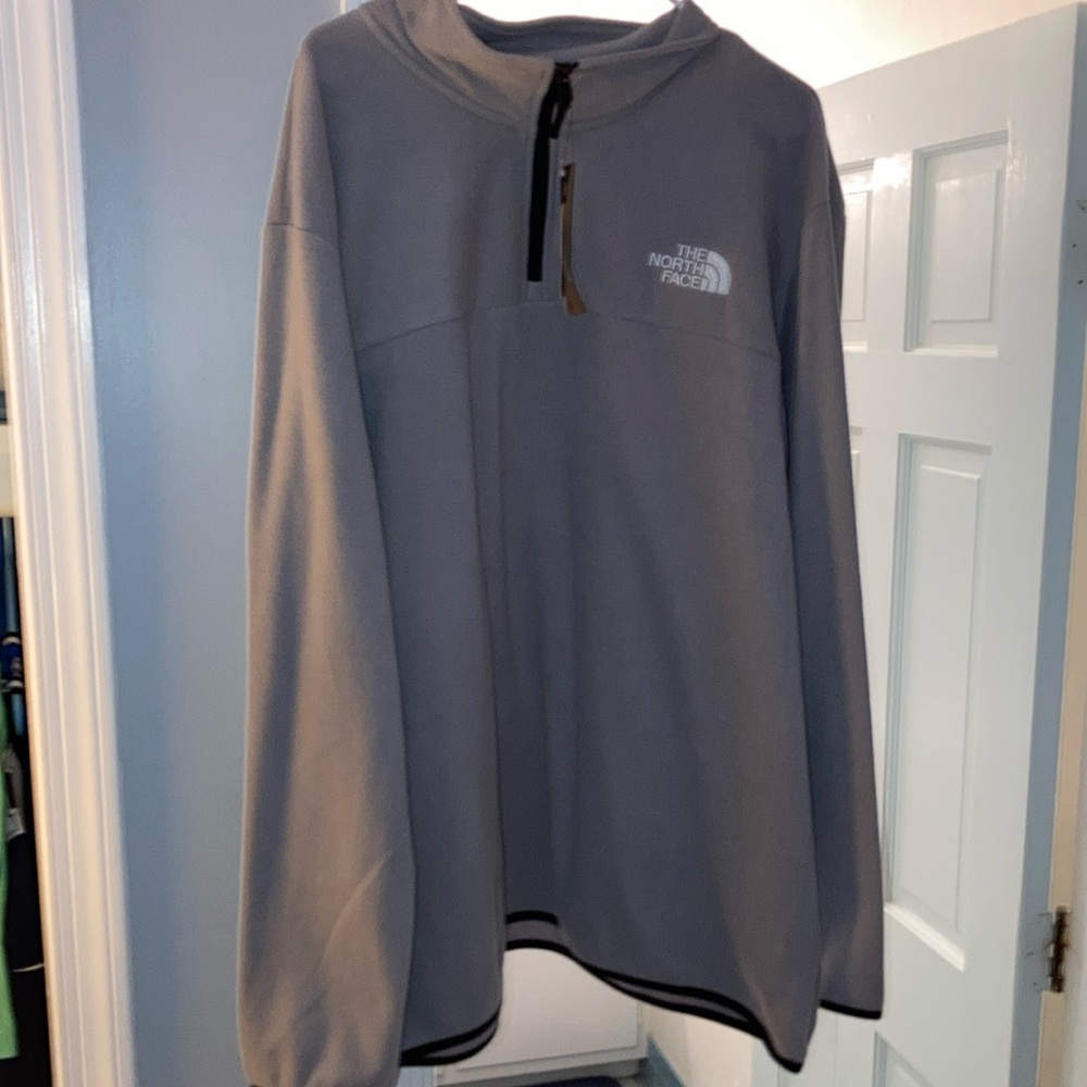 Grey 3xL m Anchor QZ brand new with tags north face fleece
